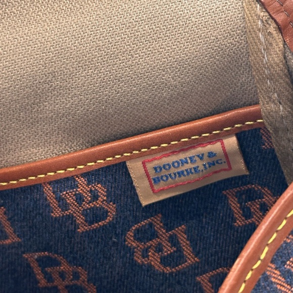 Dooney and Bourke Logo Canvas Messenger Bag - Crossbody - Picture 6 of 12